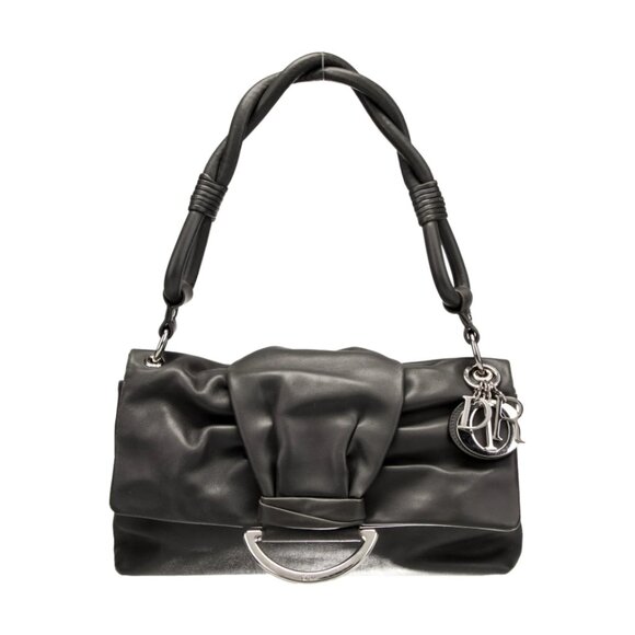 Christian Dior Leather Demi Lune Small Vintage - Picture 1 of 7
